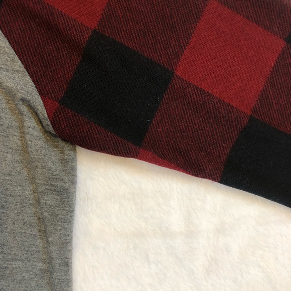 ❌ Sold ❌ Buffalo Plaid Deer Long Sleeve Shirt - Picture 6 of 8
